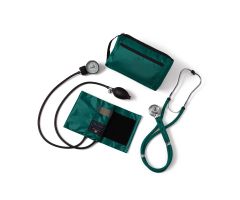 Sphygmomanometer / Sprague Rappaport Stethoscope Combo Kit, Hunter Green