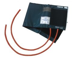 Double Tube Neoprene Inflation Bag and Nylon Range Finder Cuff Set, Large Adult