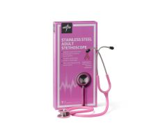 Elite Adult Stainless Steel Stethoscope, Pink