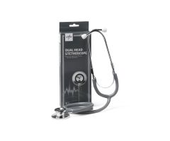 Dual-Head Stethoscope, Gray