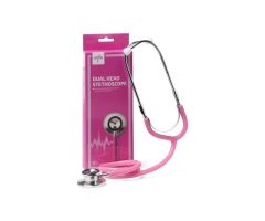 Dual-Head Stethoscope, Pink