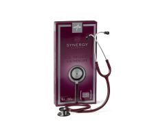 Synergy Dual-Frequency Stethoscope, Burgundy