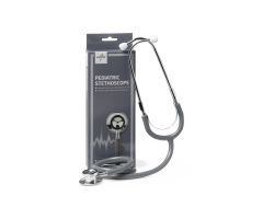 Dual-Head Pediatric Stethoscope, Gray