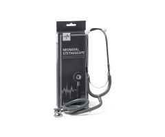 Dual-Head Neonatal Stethoscope, Gray