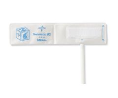 Disposable Soft Cloth Single-Tube Blood Pressure Cuff with Slip Luer, Neonatal #2 MDS9742H