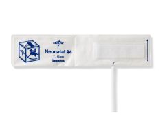 Disposable Soft Cloth Single-Tube Blood Pressure Cuff with Slip Luer, Neonatal #4