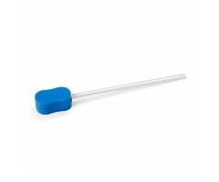 Contoured Bath Sponge wit Rigid Handle MDSABTHSPNGCH