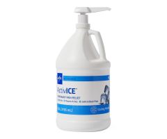 ActivICE Topical Pain Reliever Gel Pump, 1 gal., MDSAICEGALH
