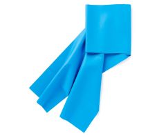 Medline Dry Natural Rubber Exercise Band, Latex, Blue, Heavy, 5' Single