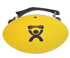 CanDo Handy Grip Weight Ball with Strap, 2 lb., Yellow