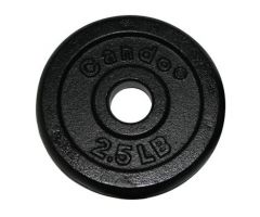 2.5-lb. Iron Weight Plate for Barbells
