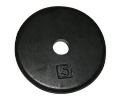 5-lb. Iron Weight Plate for Barbells