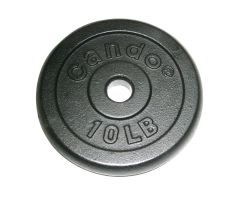 10-lb. Iron Weight Plate for Barbells