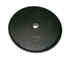 25-lb. Iron Weight Plate for Barbells