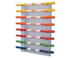 Weight Bar Rack, Horizontal, For 8 Bars
