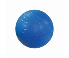 CanDo Inflatable Exercise Ball, Blue, 34" (85 cm), Retail Packaging