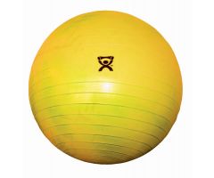 CanDo Inflatable Exercise Ball, Deluxe ABS, Yellow, 18" (45 cm)