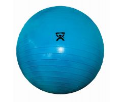 CanDo Inflatable Exercise Ball, Deluxe ABS, Blue, 34" (85 cm)