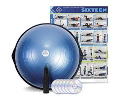 BOSU Pro Balance Trainer with 6 DVDs and Wall Chart