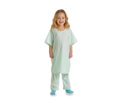 Pediatric Pajama Gown, Green, Size M