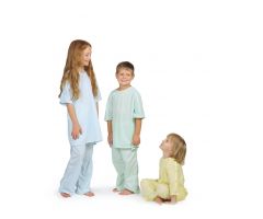 Comfort Knit Pediatric Pajama Pants, Mint, Size M