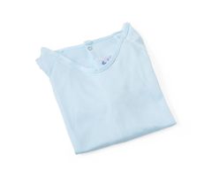 Comfort Knit Pediatric IV Gown, Blue, Size L