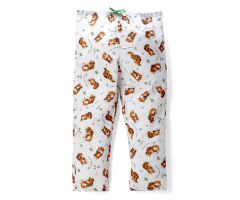 Pediatric Pajama Pants, Tired Tiger Print, Size M