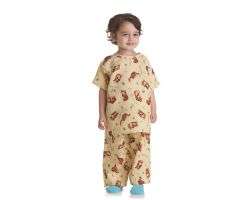 Tired Tiger Pediatric Patient GownsMDT011386S- Multiple of 2