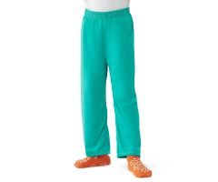Pediatric Pants with Elastic Strips, Green, Size M