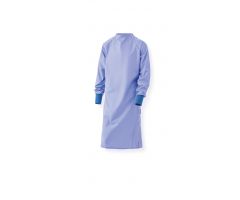 Blockade Reusable Cover Gown, 1-Ply, Ceil Blue, Snaps at Neck, Ties at Back, Size L
