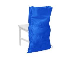 Nylon Hamper Bag with Chair Back, 24" x 36", Royal Blue, 2 Dozen