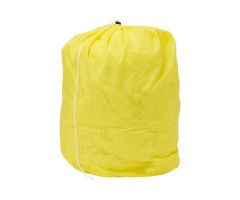 Nylon Hamper Bag with Drawcord, 25", Yellow, 2 Dozen
