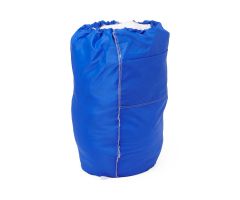 Nylon Hamper Bag with Flip Top and Elastic Closure, 18", Royal Blue, 2 Dozen