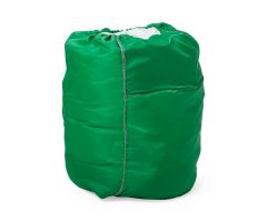 Nylon Hamper Bag with Flip Top and Elastic Closure, 25", Kelly Green, 2 Dozen