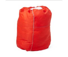 Nylon Hamper Bag with Flip Top and Elastic Closure, 25", Orange, 2 Dozen