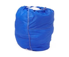 Nylon Hamper Bag with Flip Top and Elastic Closure, 25", Royal Blue, 2 Dozen