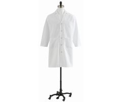 Men's Full Length Lab Coat, White, 42T