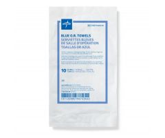 Sterile Disposable Deluxe OR Towel,Blue,17'' x 27'',10/Pack MDT2168210H