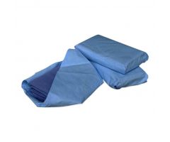 Sterile Disposable OR Towel,Blue,17'' x 27'',4/Pack