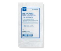 Sterile Disposable Heavy OR Towel,Blue,17'' x 27'',4/Pack MDT2168304H