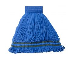 Microfiber String Wet Mop, Blue, 18 oz.