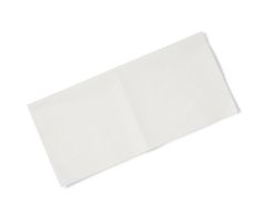 Disposable Nonwoven Wipes, White, 13.75" x 12"