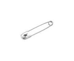 Steel Safety Pins, Size 1, 1" Long