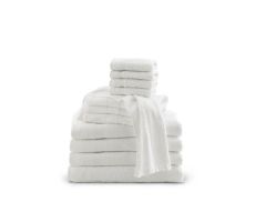 100% Cotton Bath Towel, 5 lb./doz. Weight, White, 20" x 40", 5 doz./Case