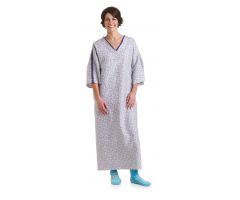 Patient IV Gown Patient, Size 3XL, Tranquility Print