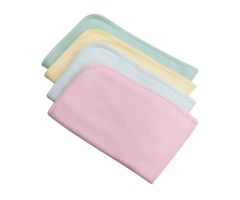 Thermal-Knit Waffle Weave 100% Heavy-Weight Cotton Baby Blanket, Pink, 30" x 40", 24/Case