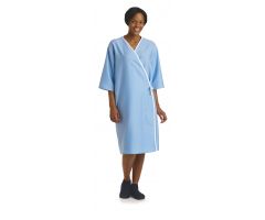 Front-Opening Exam Gown, Blue