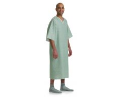 Patient Gown, Regular Side Ties, Charisma Print