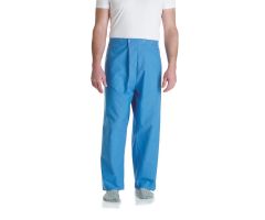 Pajama Pants, 4-Snap, Size 2XL, Light Blue