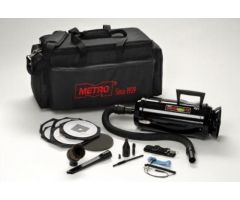 Metro Vac Antistatic Sanitizing Vacuum / Blower with 2 Speeds, Storage Case HEPA, Dust Off Tools